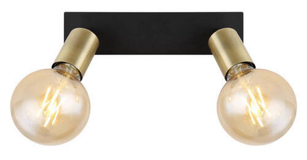 Strahler 54998-2b - Schwarz, Design, Metall (25/6/10,5cm) - Globo