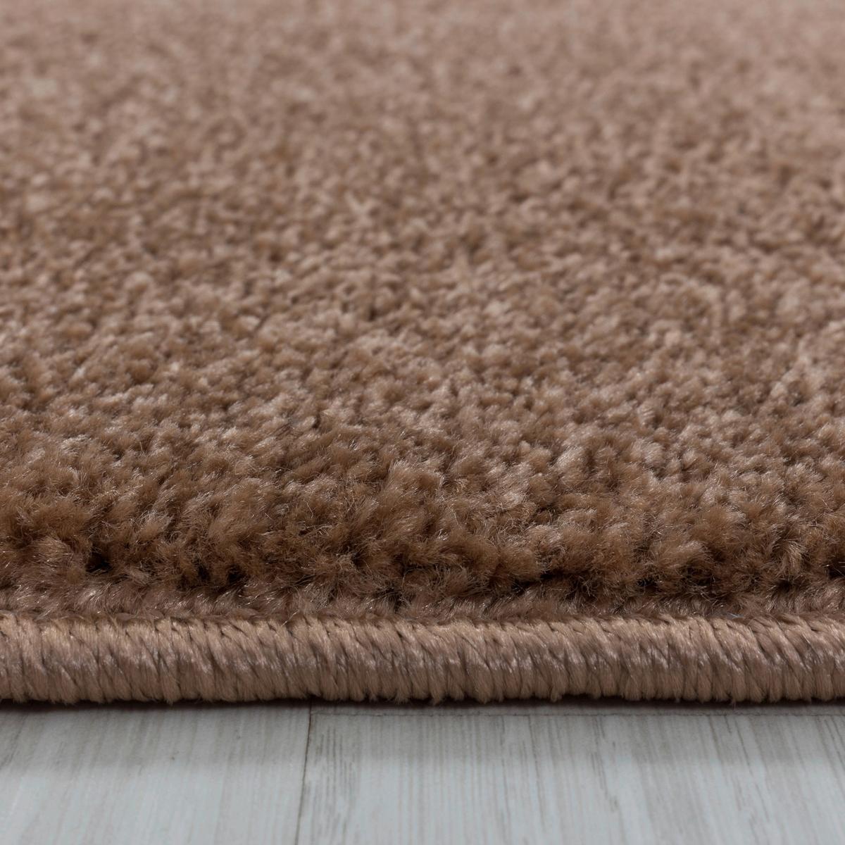 Teppich Läufer Kupferfarben Rio 80x250 cm - Kupferfarben, Basics, Textil (80/250cm)