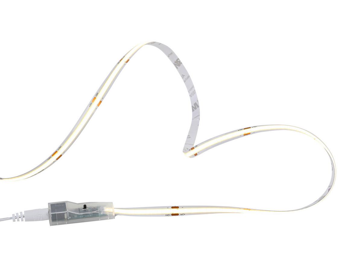 LED PÁSKA HOCH - bílá, Moderní, plast (500cm) - Mömax