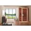 Infrarot Wärmekabine Nordic Comfort - Naturfarben, KONVENTIONELL, Glas/Holz (152/195/112cm) Infrarot Wärmekabine Nordic Comfort - Naturfarben, KONVENTIONELL, Glas/Holz (152/195/112cm)