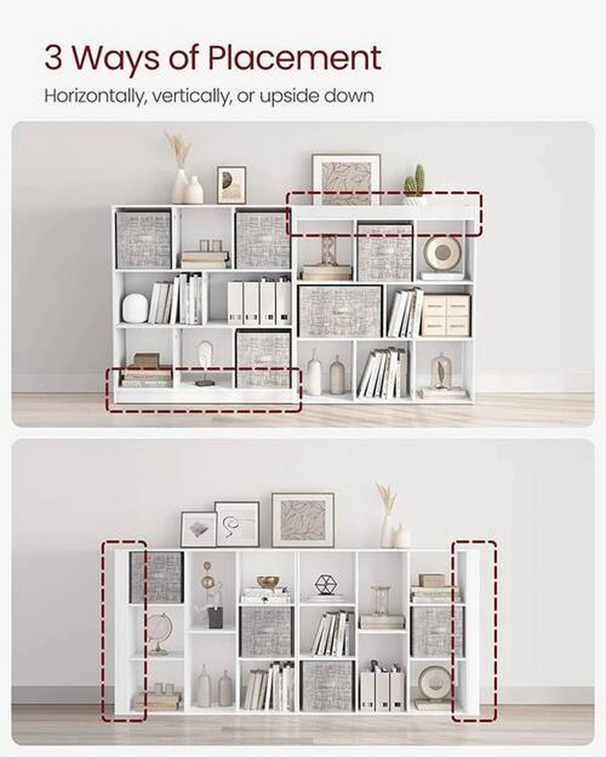 Bücherwand B: 97,5 Cm Weiß - Weiß, Basics, Holzwerkstoff (97,5/100/30cm) - Boxxx