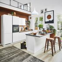 Einbauküche Las Vegas Frei Planbar Modern, Grifflos - MODERN, Holzwerkstoff - Vertico
