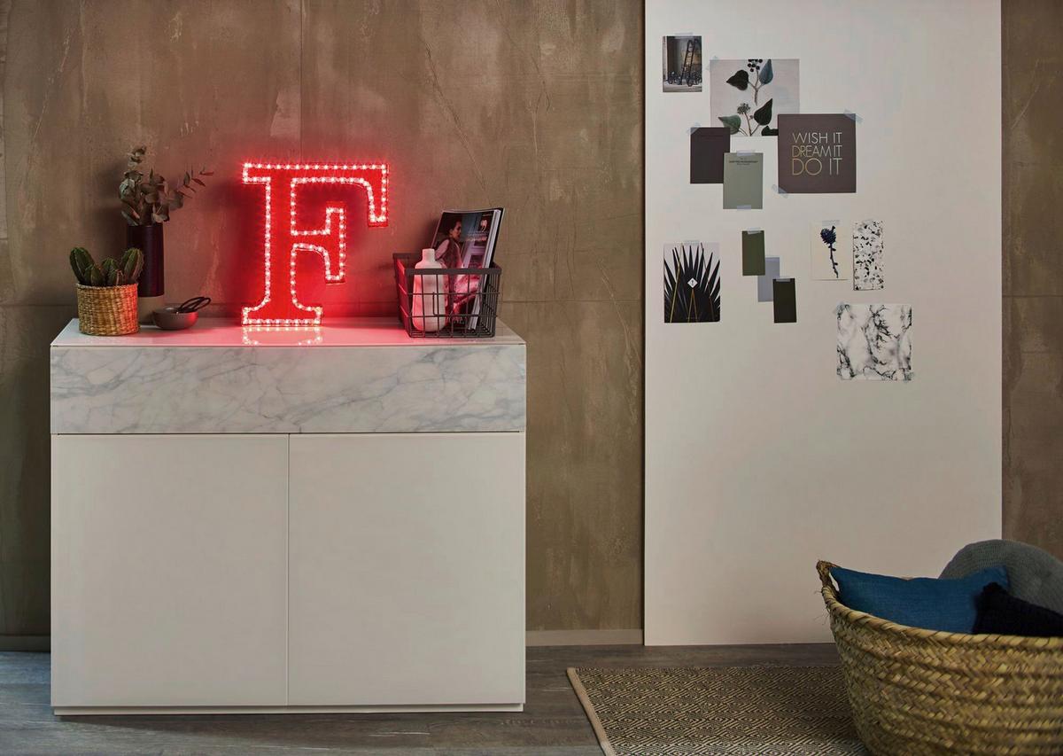Led-streifen Farbwechsler L: 3 M Stufenverstellbar - Weiß, Design, Kunststoff (300/1,3/0,2cm) - Paulmann