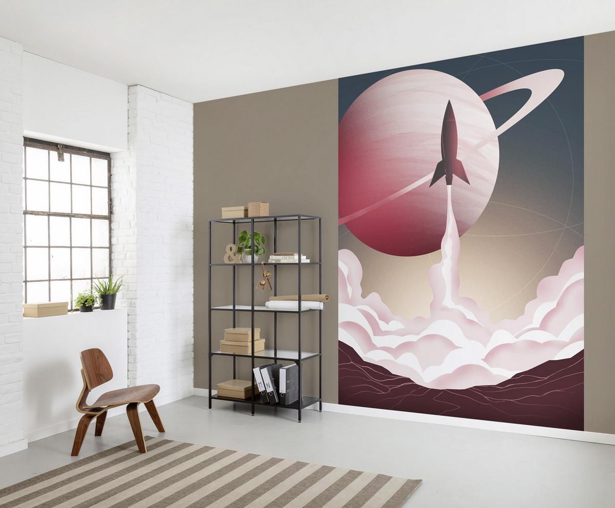 Fototapete Explore The Universe - Multicolor, Trend, Papier (200/280cm)