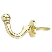 Raffhaken Messingfarben Metall - Messingfarben, KONVENTIONELL, Metall - Ondega