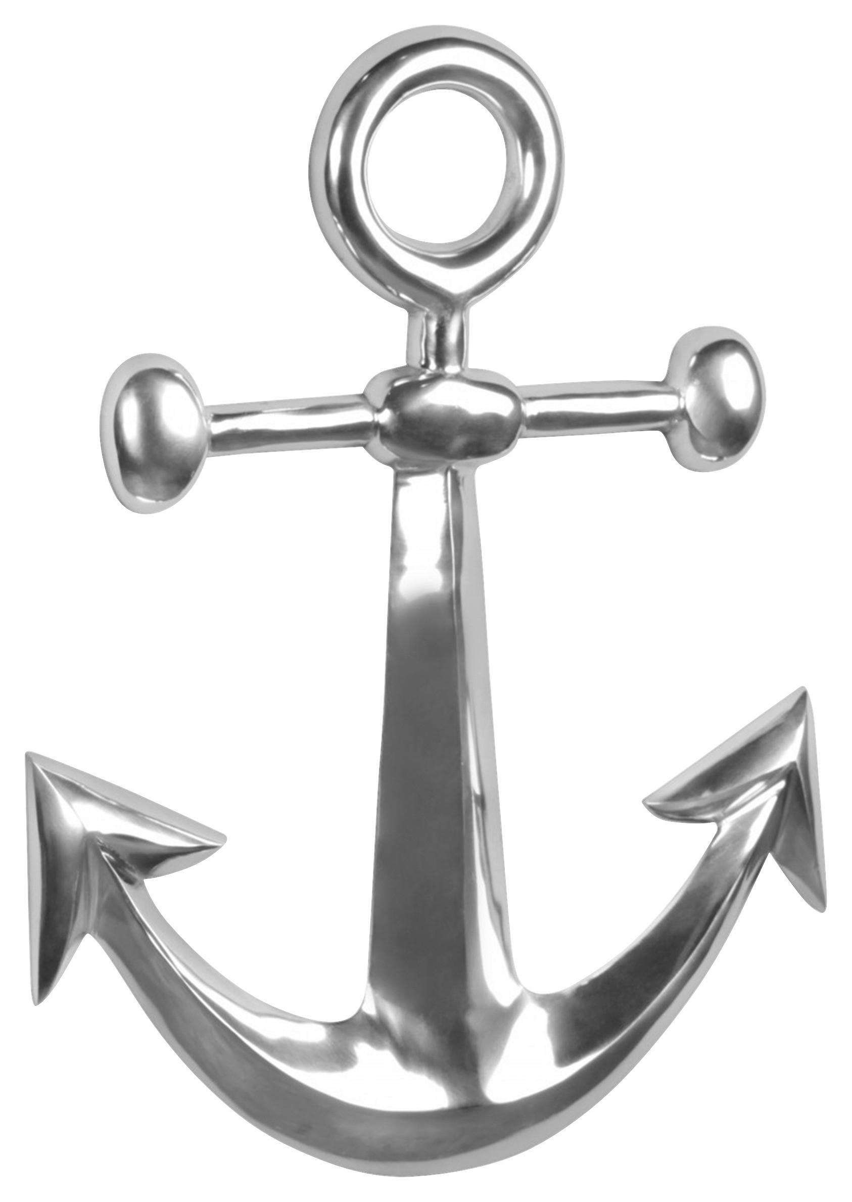 Wanddeko Wohnling Silberfarben B: 40 Cm - Silberfarben, MODERN, Metall (40/62,5/3,5cm) - MID.YOU