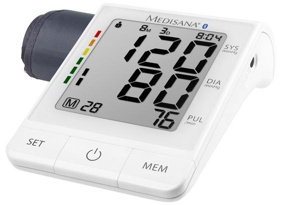 Blutdruckmessgerät Bu 530 Connect Oa - Weiß, MODERN, Kunststoff (15/10/6cm) - Medisana Blutdruckmessgerät Bu 530 Connect Oa - Weiß, MODERN, Kunststoff (15/10/6cm) - Medisana