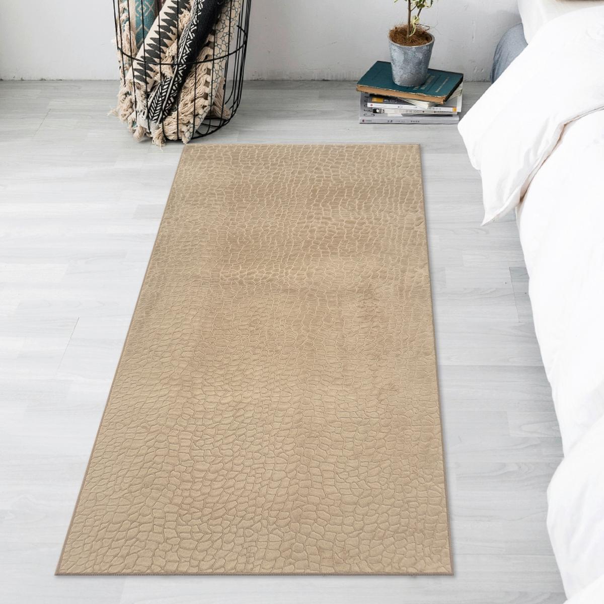 FELLTEPPICH GRAYSON - Sandfarben, Textil (160/220cm) - Luca Bessoni