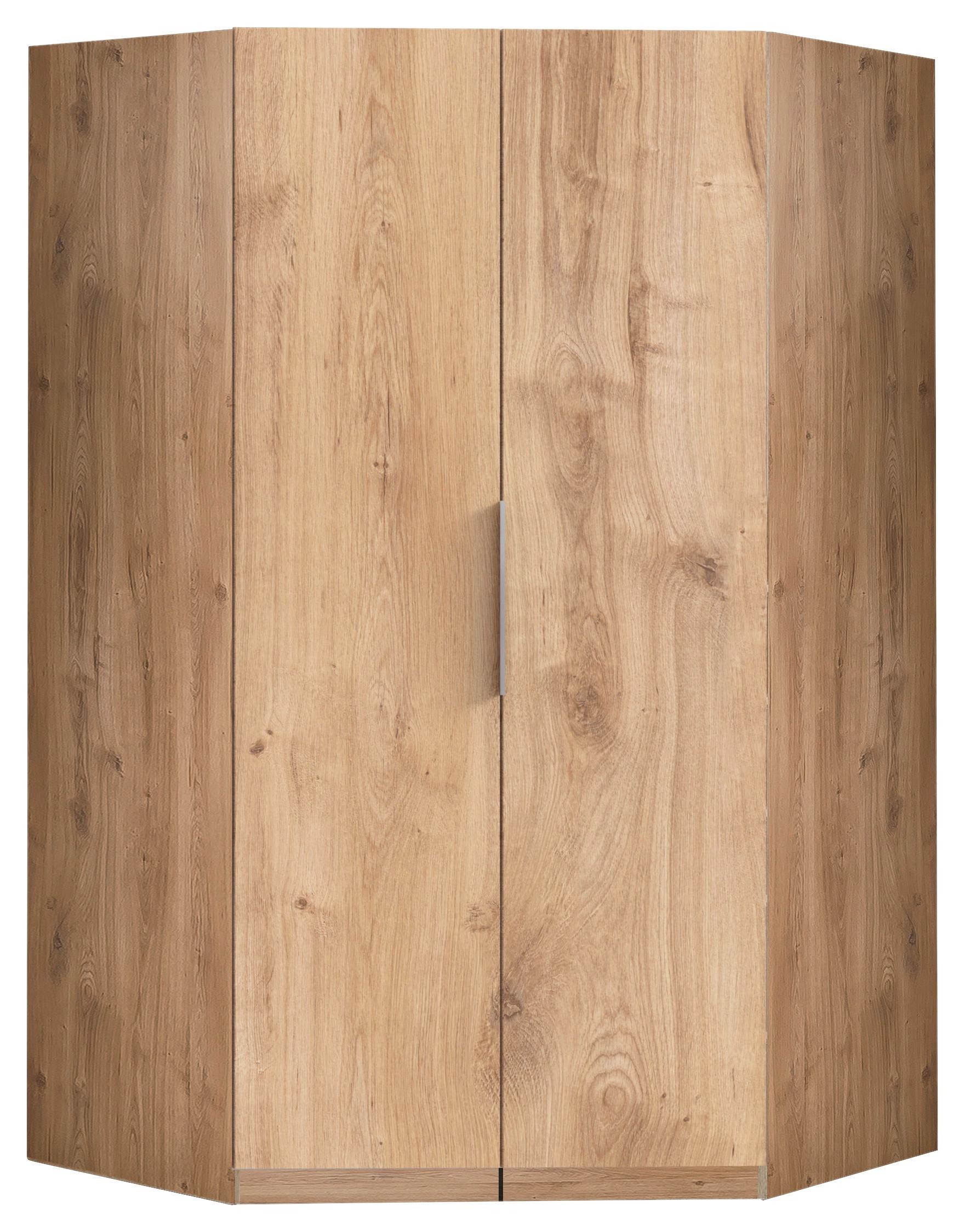 Eckschrank B: 120 Cm Level, Eiche Dekor - Eichefarben, MODERN, Holzwerkstoff (120cm) - MID.YOU