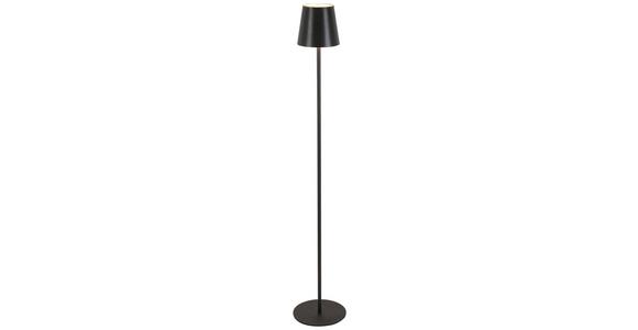 LED-Stehleuchte Loft - Schwarz, MODERN, Kunststoff/Metall (22/130cm) - Luca Bessoni