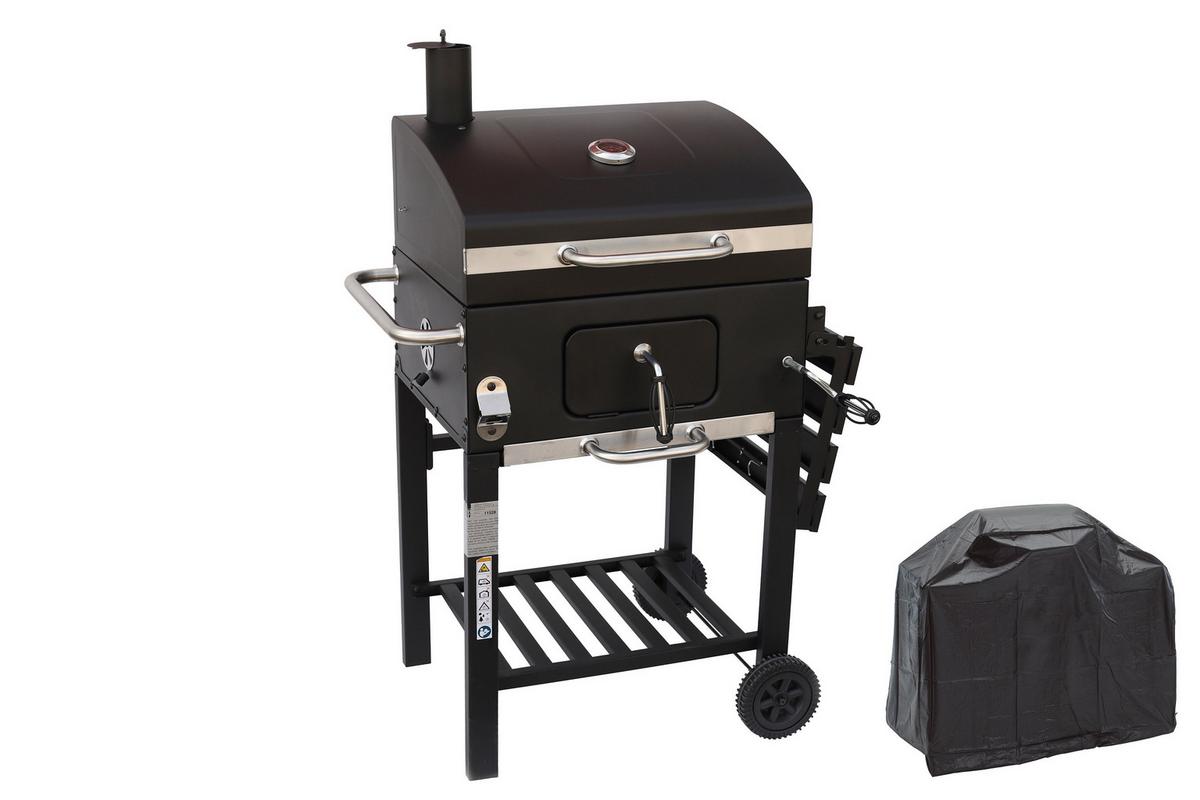 Faszenes Grill Grillchef Comfort Basic - fekete, fém (100/71/115cm) - Landmann