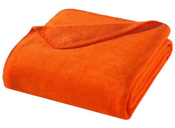 Wohndecke Hani 150x200 cm - Orange, MODERN, Textil (150/200cm) Wohndecke Hani 150x200 cm - Orange, MODERN, Textil (150/200cm)