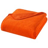 Wohndecke Hani - Orange, MODERN, Textil (150/200cm)