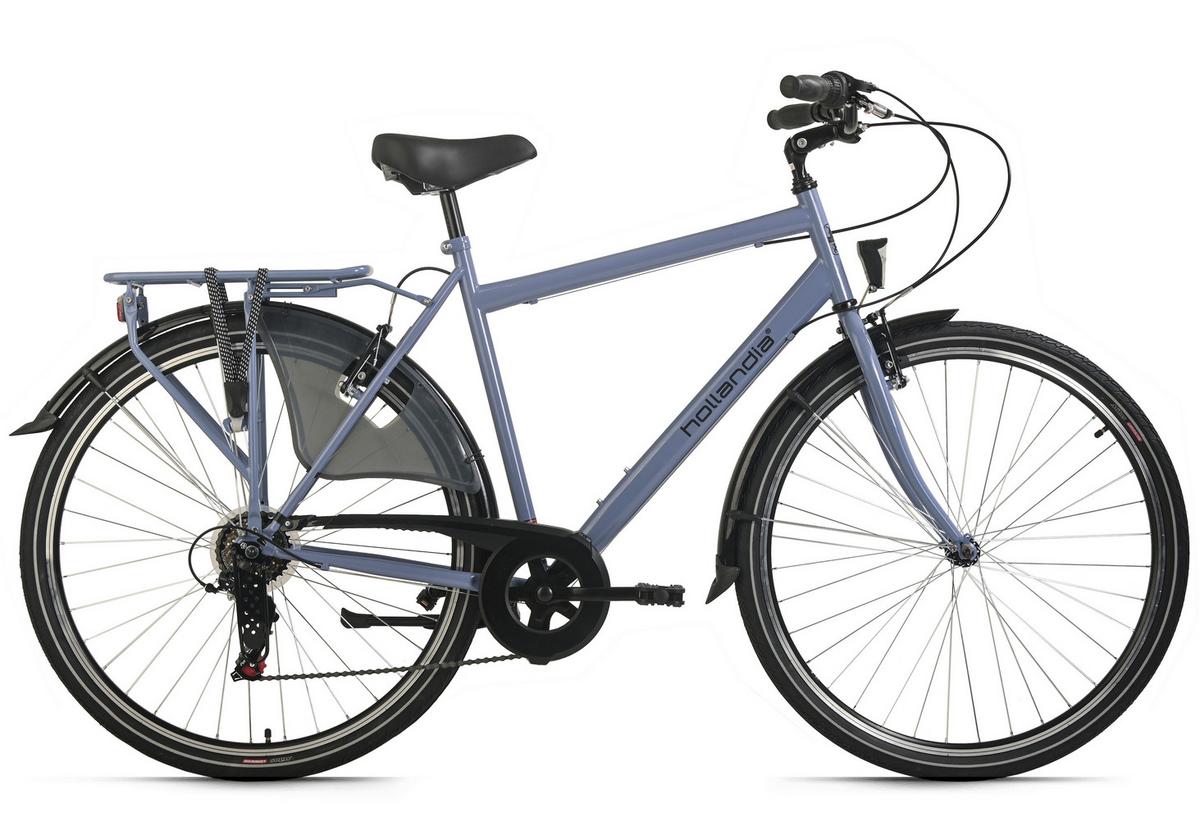 Citybike Hollandia City Next Herren, Blau, 28 Zoll - Blau, Basics, Metall (25/140/60cm)