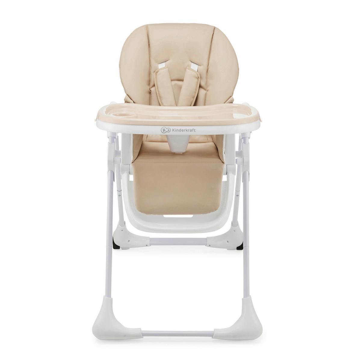 Hochstuhl Beige, B/H/T: 55,5x101x84,5cm - Beige, Basics (55.5/101/84.5cm) - Kinderkraft
