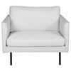 Sessel Zoom - Beige/Schwarz, Design, Kunststoff/Textil (95/80/84cm) - Livetastic