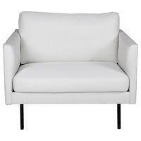 Sessel Zoom - Beige/Schwarz, Design, Kunststoff/Textil (95/80/84cm) - Livetastic