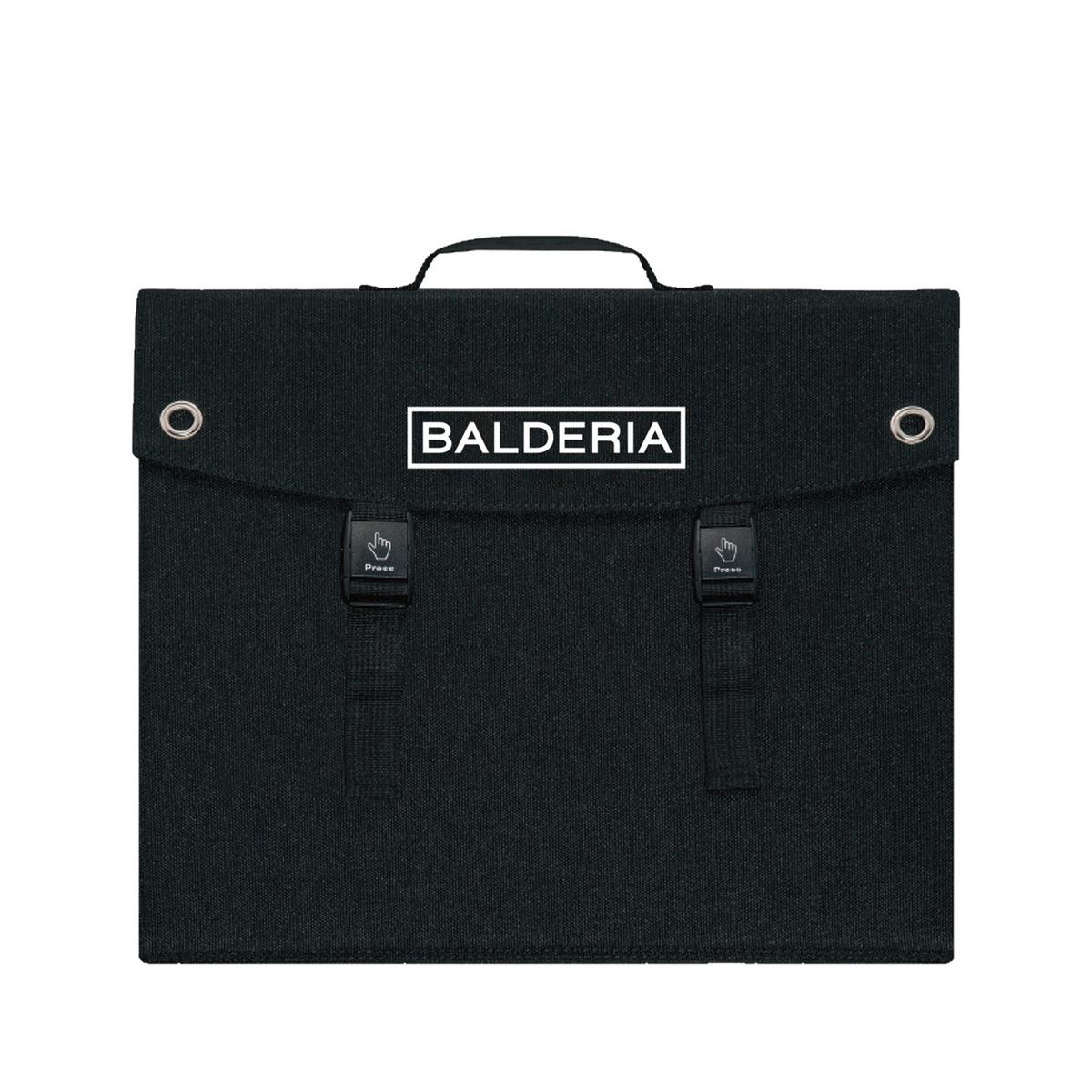 Solarpanel Balderia Solarboard - Schwarz, Trend, Kunststoff/Textil (122/36,6/2,5cm)