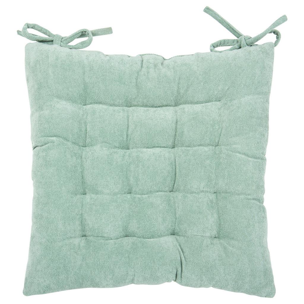 Sitzkissen Campino Mintgrün 40x40 cm Polyester