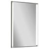 Badespiegel Led-line Bxh 42x67 Cm Led Beleuchtung - Alufarben, MODERN, Glas/Holzwerkstoff (42/67/4cm) - MID.YOU