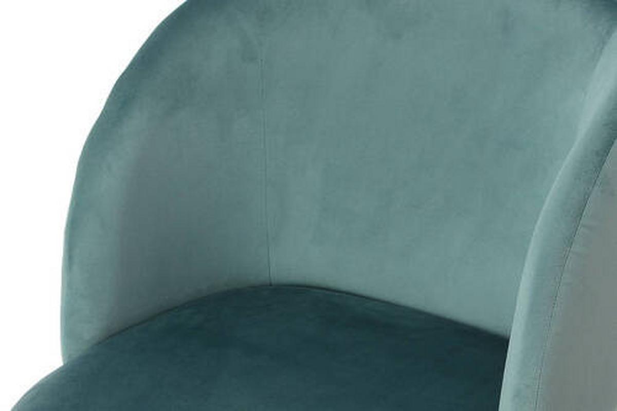 Schalenstuhl Celina Grün Gepolstert 2er-Set - Grün, Design, Kunststoff/Textil (54/84/56cm) - Kayoom