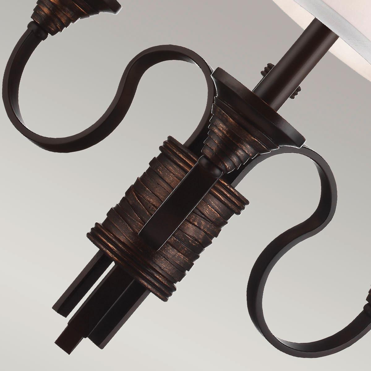 Kronleuchter Fe-Arbor-Creek3 - Bronzefarben, KONVENTIONELL, Metall (55.9 /67.3cm) - Elstead Lighting