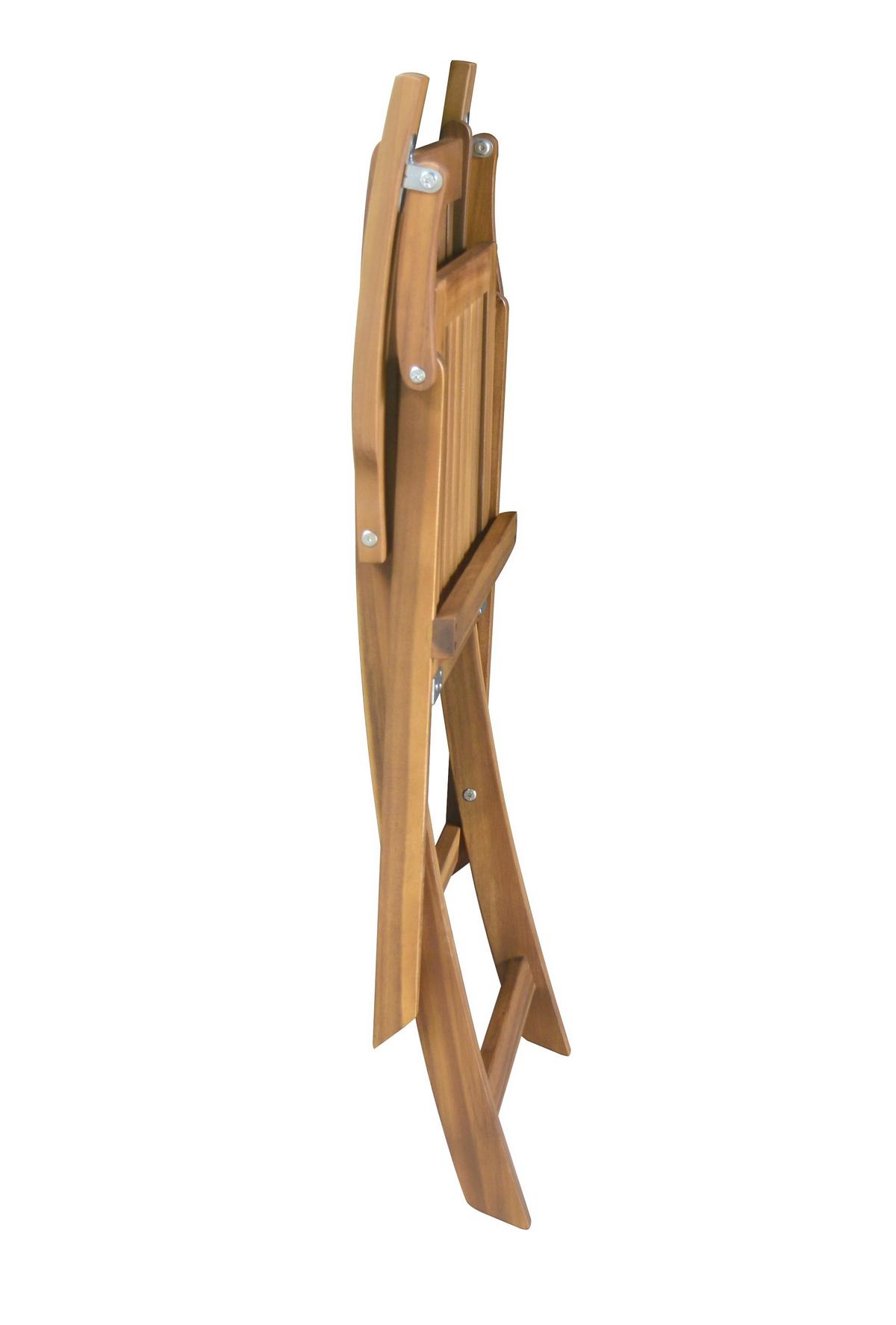 Sitzgruppe Boston 7-teilig, aus Akazienholz - Akaziefarben, Basics, Holz (160/85/74cm)