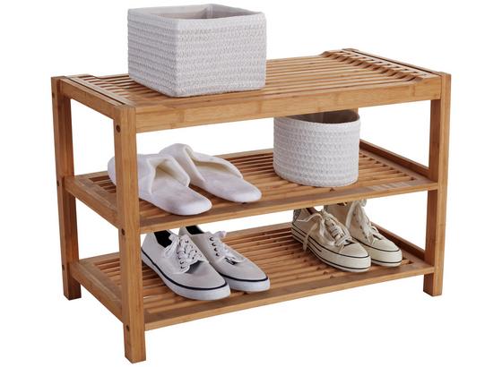 Regál Na Boty Sitz - přírodní barvy, Moderní, dřevo (78/50/32cm) Regál Na Boty Sitz - přírodní barvy, Moderní, dřevo (78/50/32cm)