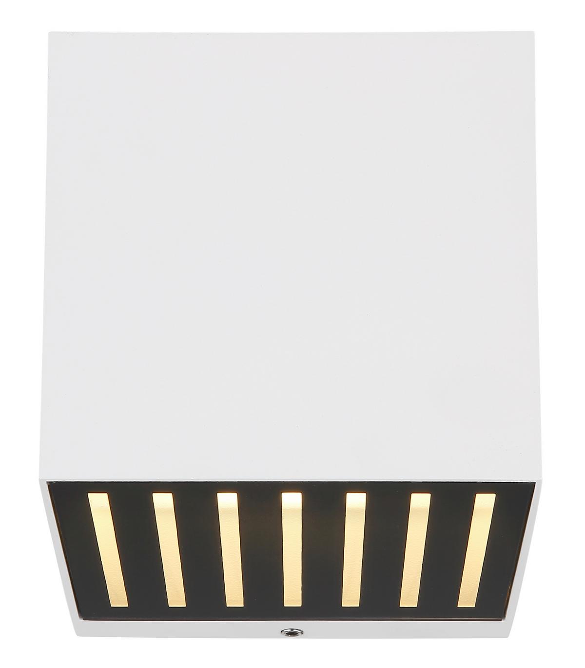 LED-Außenleuchte 34156w - Klar/Schwarz, Basics, Glas/Metall (10/10/10cm) - Globo