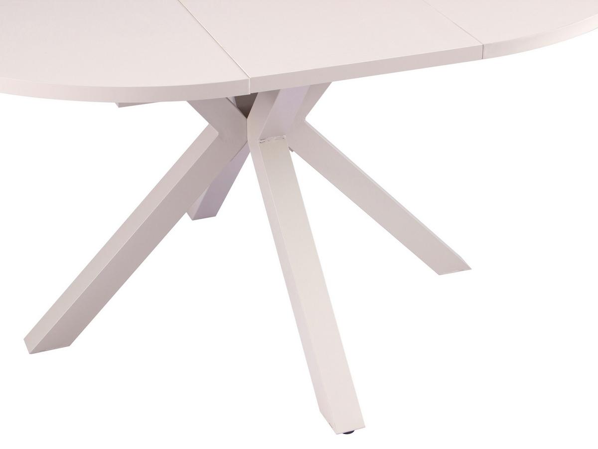 Esstisch Bozan AZ Kaschmir L: 110-150 cm - Kaschmir, MODERN, Holzwerkstoff/Metall (110/150/110/76cm) - Livetastic