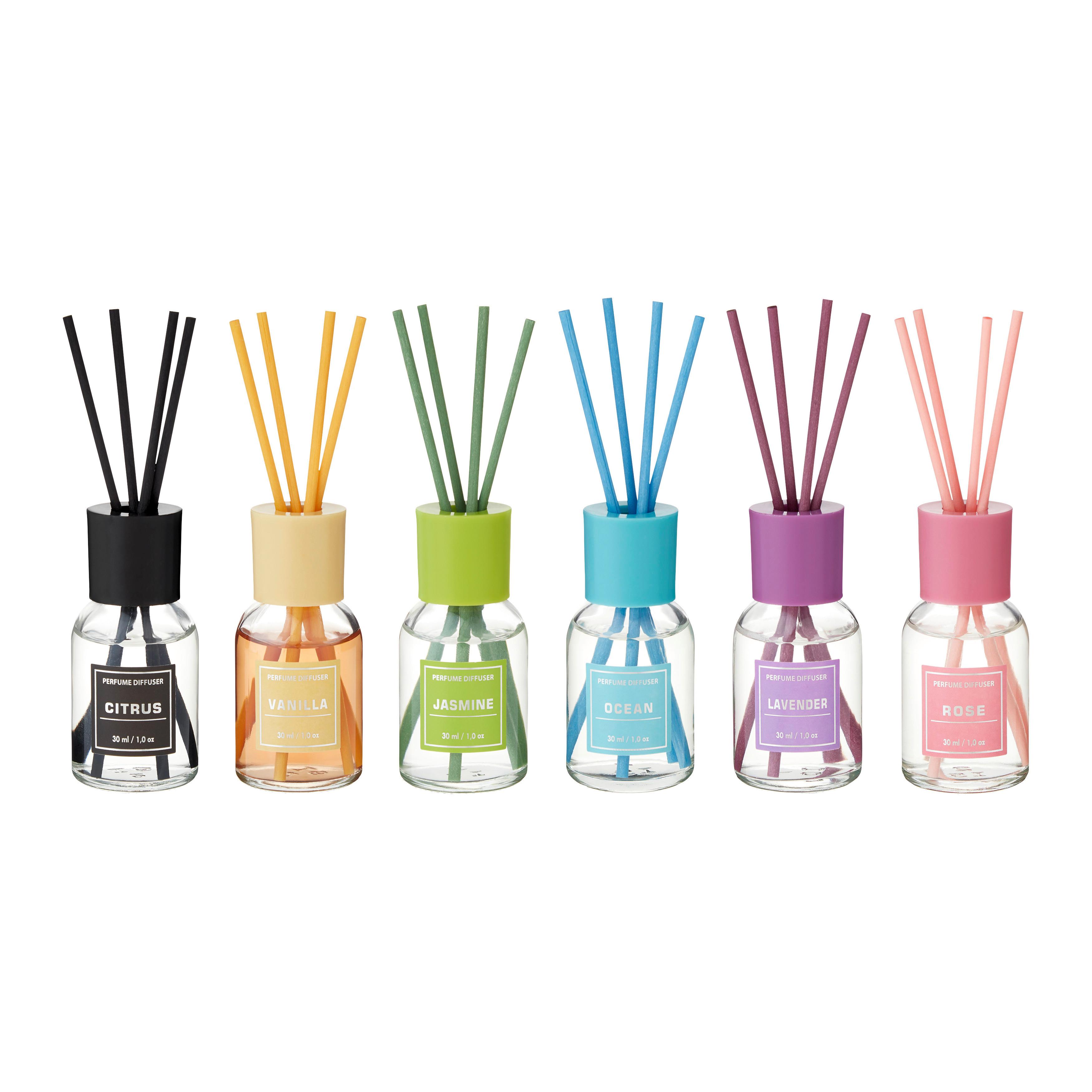 Difuzér Aria 6 rôznych vôni - Basics, sklo (30ml) - Based