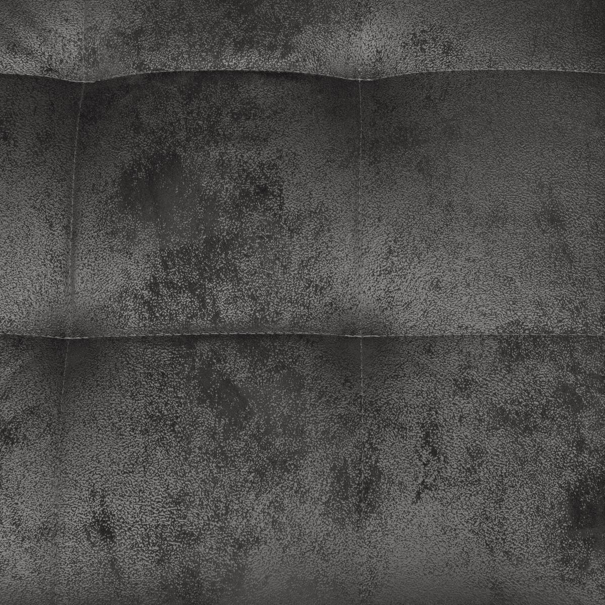 Ecksofa Mit Schlaffunktion + Bettkasten Fancesco Grau - Chromfarben/Dunkelgrau, MODERN, Textil (167/266cm) - Livetastic