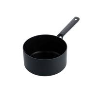 Stielkasserole schwarz, DM 16 cm - Schwarz, Basics, Kunststoff/Metall (16cm) - KitchenAid