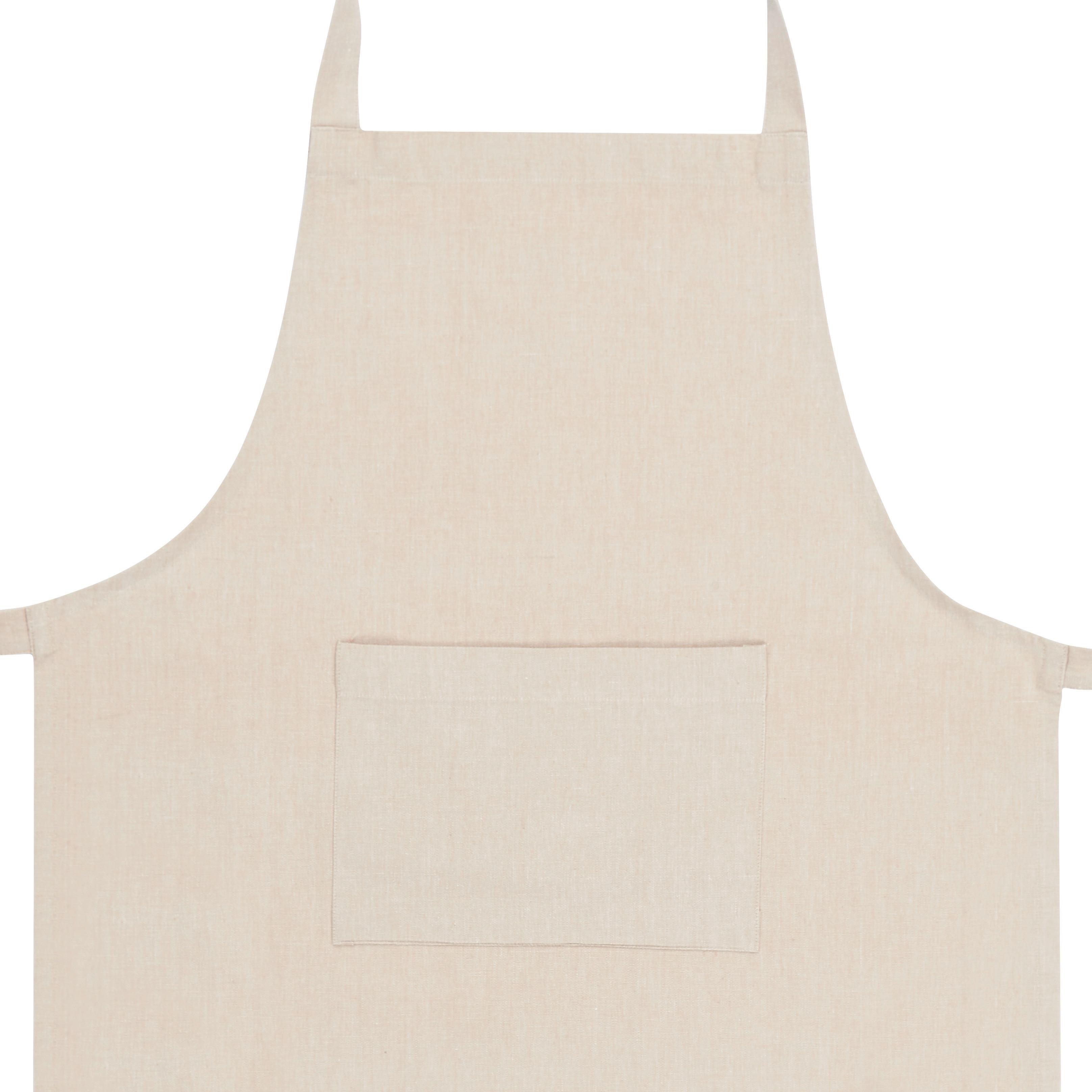 Zástěra Henry, 60/90cm, béžová - béžová, Moderní, textil (60/90cm) - Modern Living