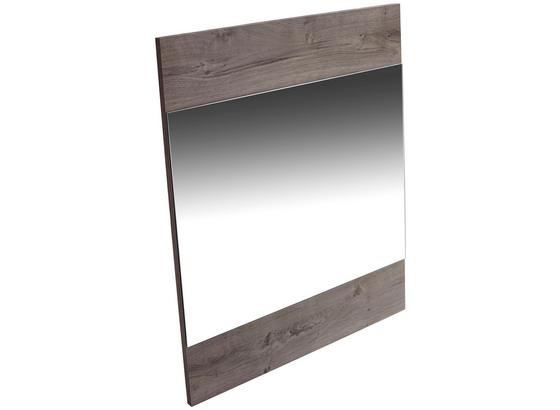 Zrcadlo Monza New - tmavě hnědá, Moderní, kompozitní dřevo/sklo (80/86/2cm) Zrcadlo Monza New - tmavě hnědá, Moderní, kompozitní dřevo/sklo (80/86/2cm)