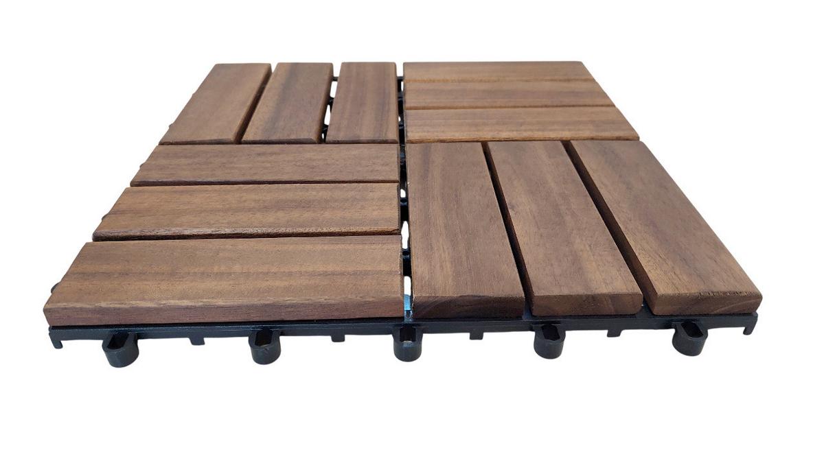 TERRASSENFLIESE PH-ACA-CTMO - Akaziefarben, Basics, Holz (30/30/2,4cm)