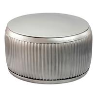 COUCHTISCH Silberfarben B: 60cm - Silberfarben, Design, Metall (60/60/32cm) - Livetastic