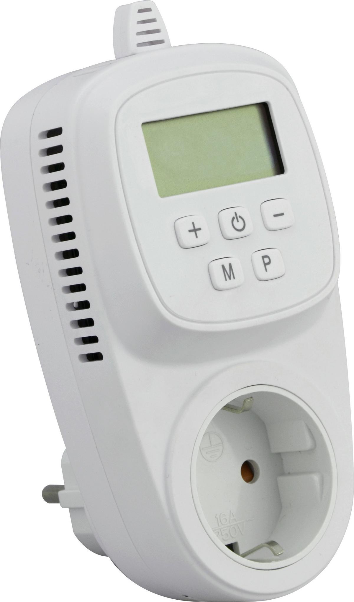 Thermostat für Heizkörper mit Frostschutz - Weiß, Basics, Kunststoff (14/7/4,2cm)