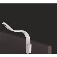 Leselampe Alicante Tageslichtweiß + Usb-Anschluss - Schwarz, MODERN, Kunststoff - Luca Bessoni