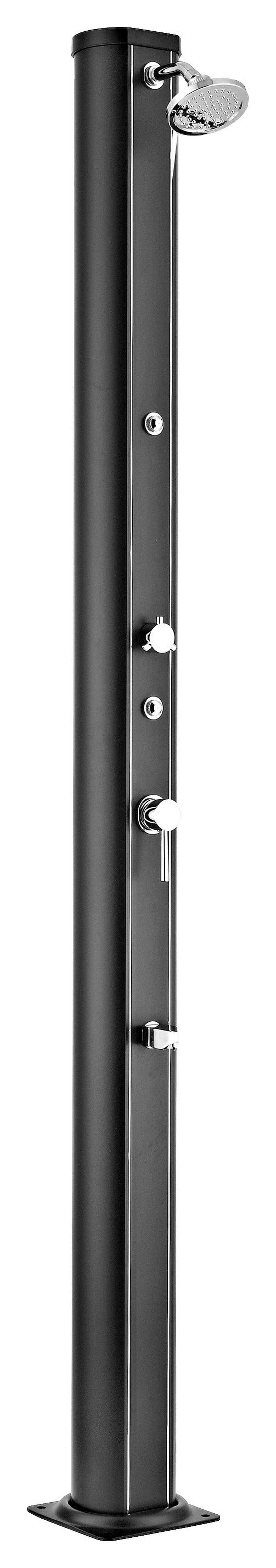 Solardusche Gre Ar1130 - Schwarz, KONVENTIONELL, Metall (21/10/210cm) - Gre