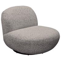 Sessel Chris Grau B: 85 cm - Schwarz/Grau, MODERN, Textil (85/70/99cm) - MID.YOU