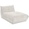 Sofaelement Giselle D-modul Weiß B: 105 Cm - Weiß, Trend, Textil (105/80/185cm) - Livetastic