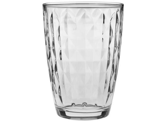 Trinkglas Trix 415 ml - Transparent, KONVENTIONELL, Glas (8,6/12,2cm) - Luca Bessoni Trinkglas Trix 415 ml - Transparent, KONVENTIONELL, Glas (8,6/12,2cm) - Luca Bessoni