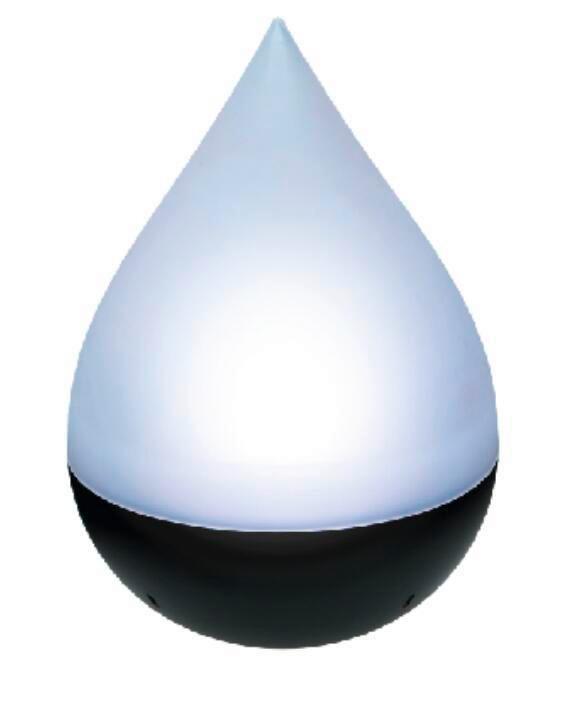 Solární Svítidlo Leondro, 14,5/20cm - bílá/černá, Moderní, plast (14,5/20cm) - Modern Living