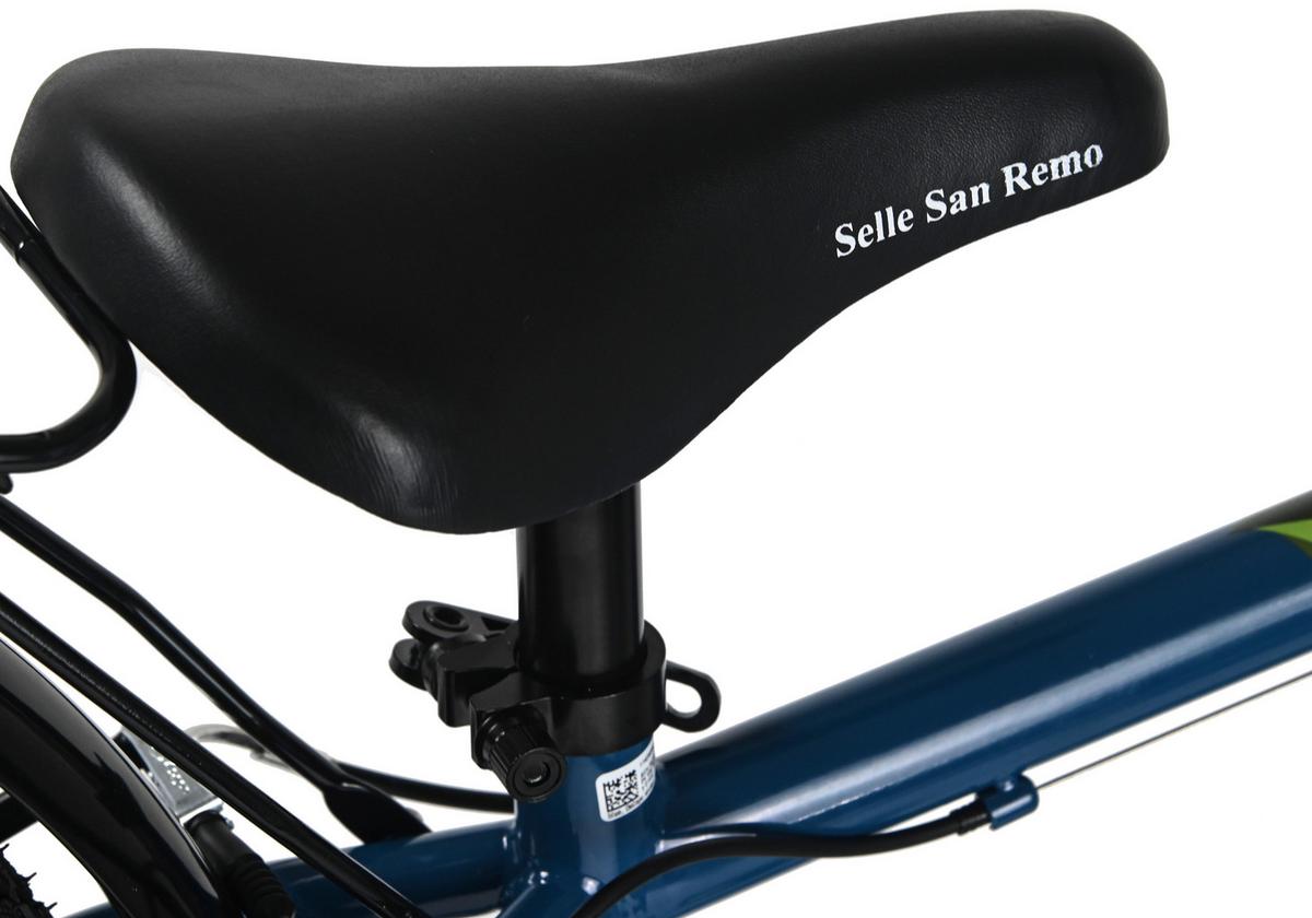 Dacapo Kinderfahrrad Bobby Blau - Blau, Basics, Metall (25/140/60cm)