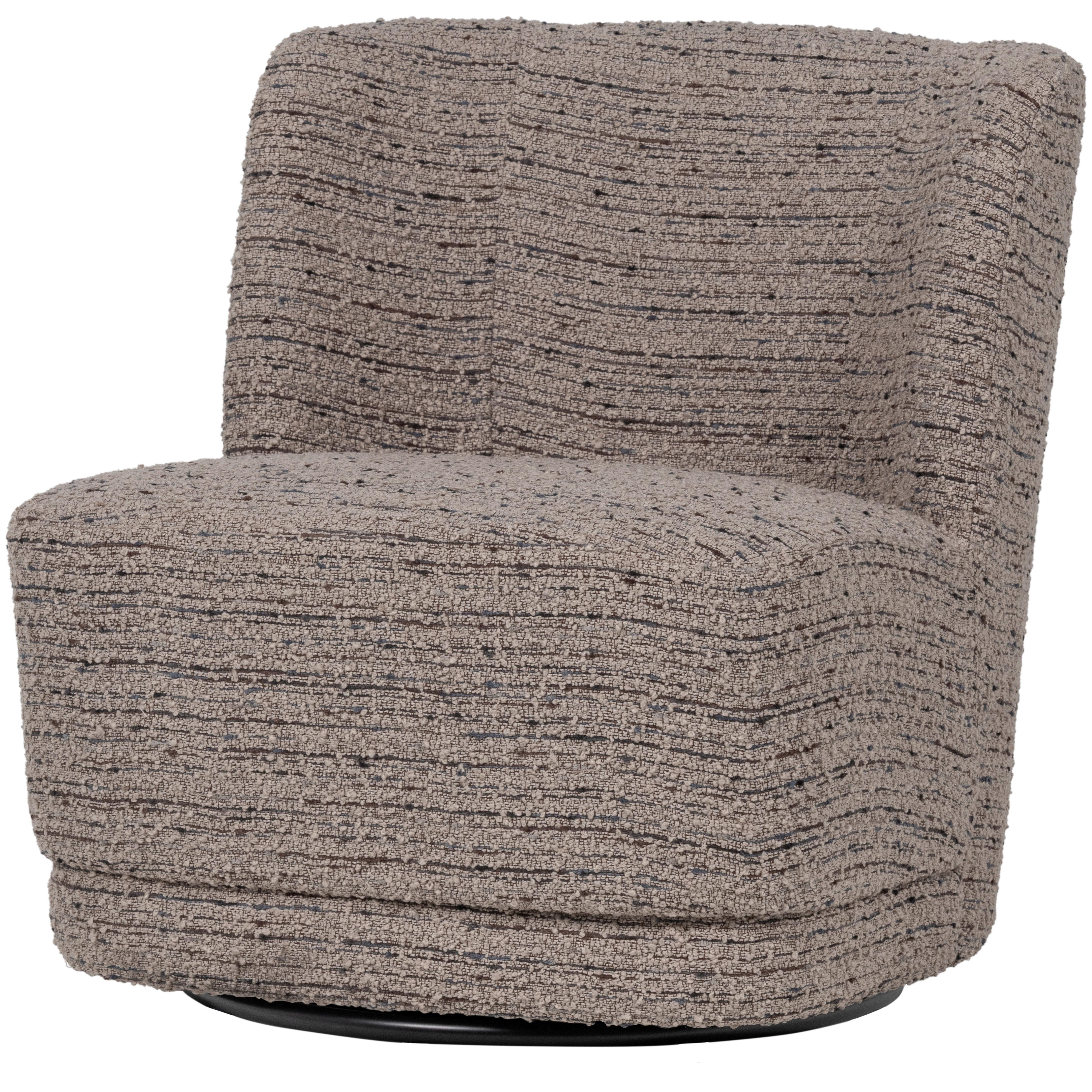 SESSEL Atty Beige B: 74cm - Beige/Schwarz, MODERN, Textil (74/75/65cm) - Livetastic