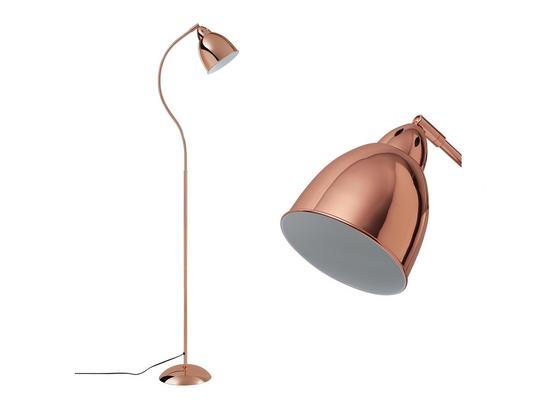 Stojacia Lampa Gisela - medená, Moderný, kov (145cm) - Mömax modern living Stojacia Lampa Gisela - medená, Moderný, kov (145cm) - Mömax modern living