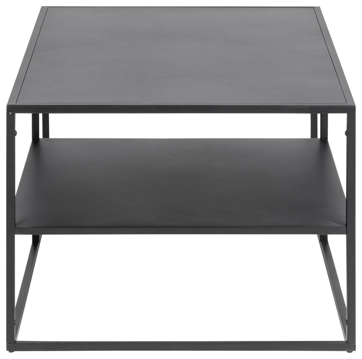 Konferenční stolek VIRUM černá - černá, Trend, kov (90/60/45cm) - Carryhome
