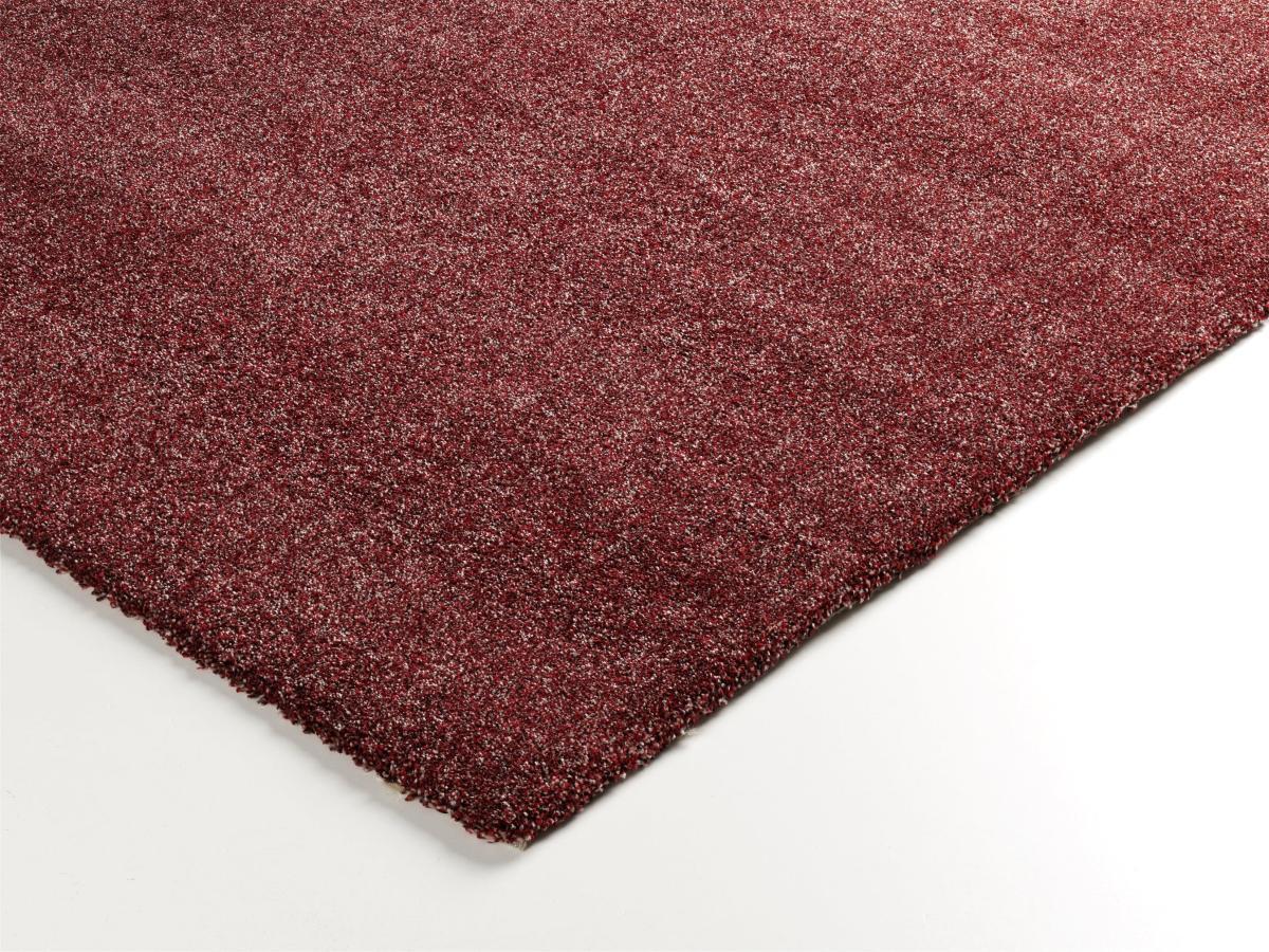 Webteppich Louvre Melange Rot 160x230 cm - Rot, Basics, Textil (160/230cm) - Novel