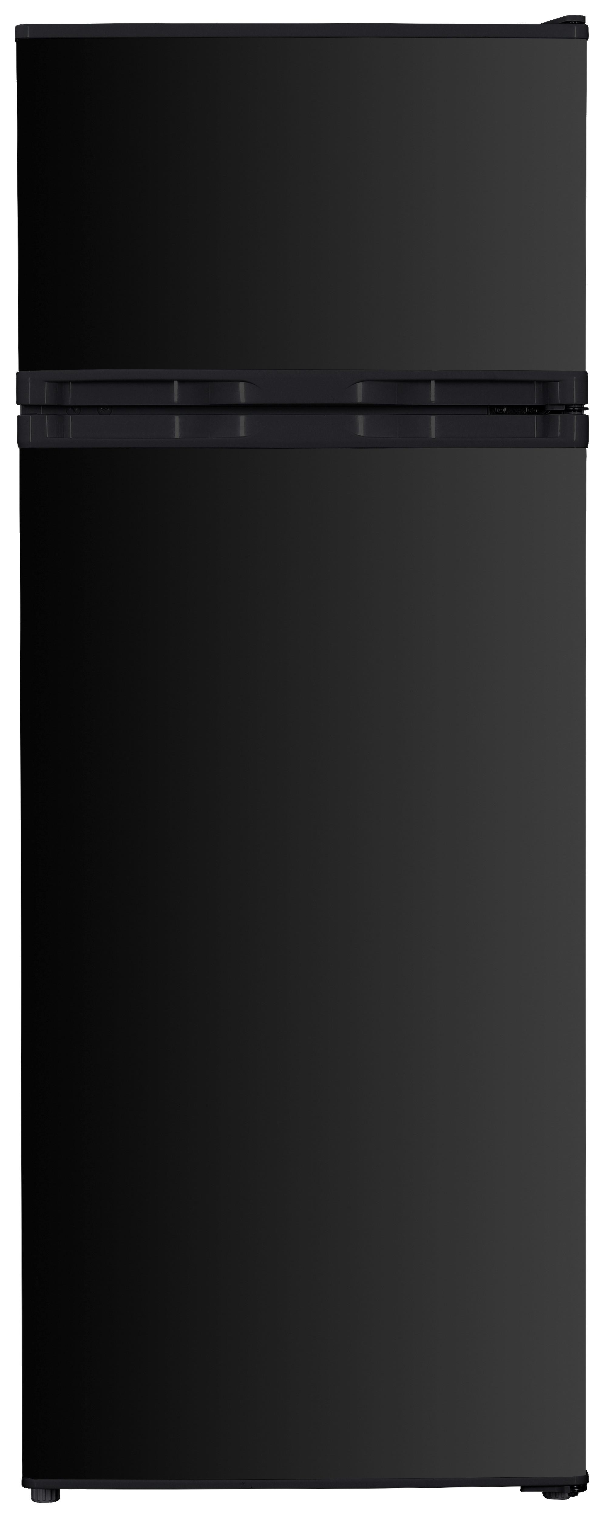 Kühl-gefrier-kombination Gk212 B Schwarz 169+37l - Schwarz, Trend, Kunststoff/Metall (54,5/143/55,5cm) - PKM